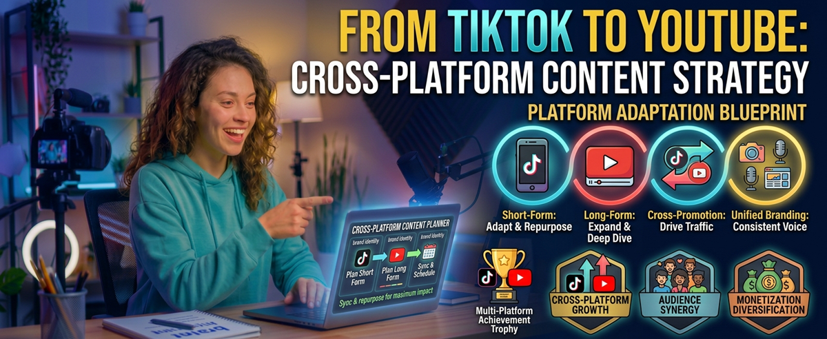 From TikTok to YouTube: Cross-Platform Content Strategy