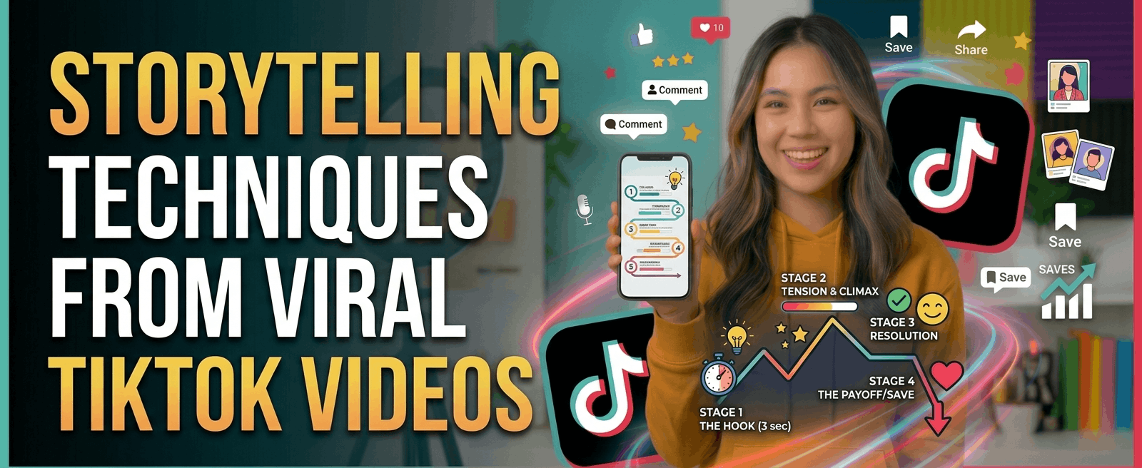 Storytelling Techniques from Viral TikTok Videos