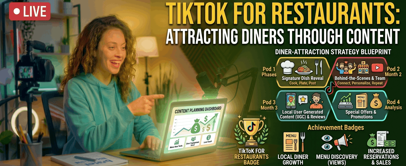 TikTok for Restaurants: Attracting Diners Through Content