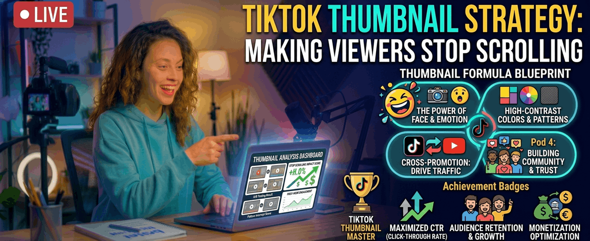 TikTok Thumbnail Strategy: Making Viewers Stop Scrolling
