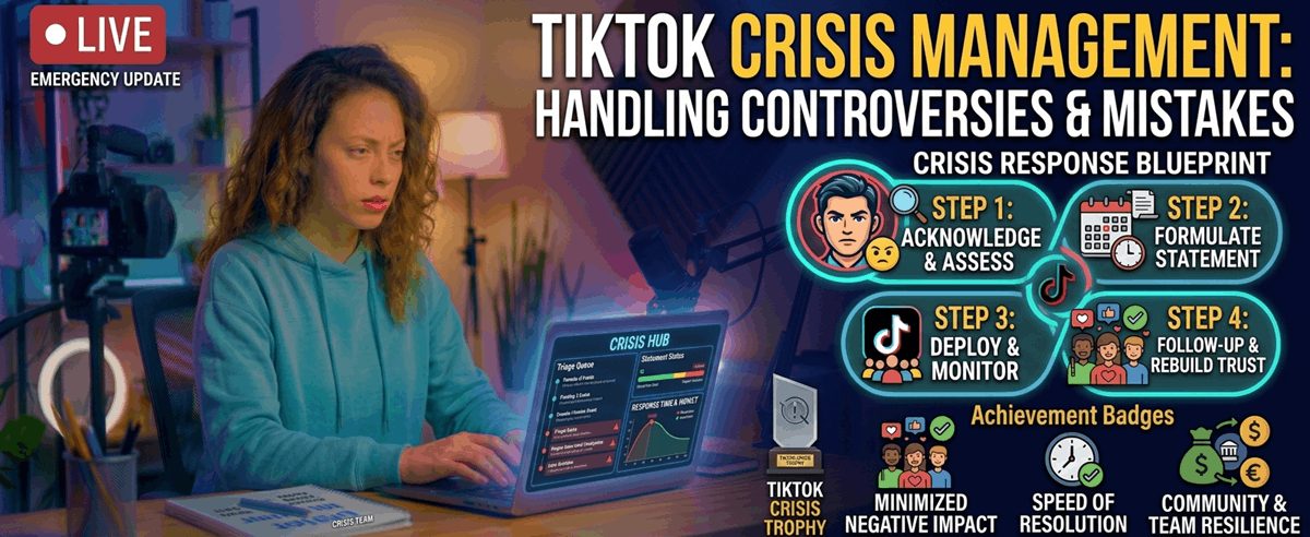 TikTok Crisis Management: Handling Controversies and Mistakes