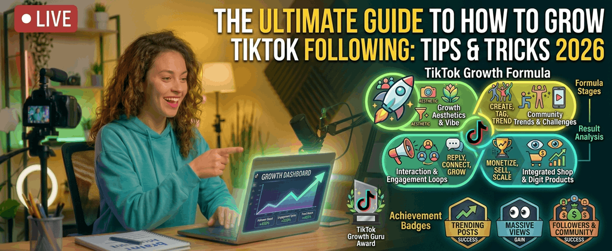The Ultimate Guide to How to Grow Your TikTok Following Tips and Tricks 2026