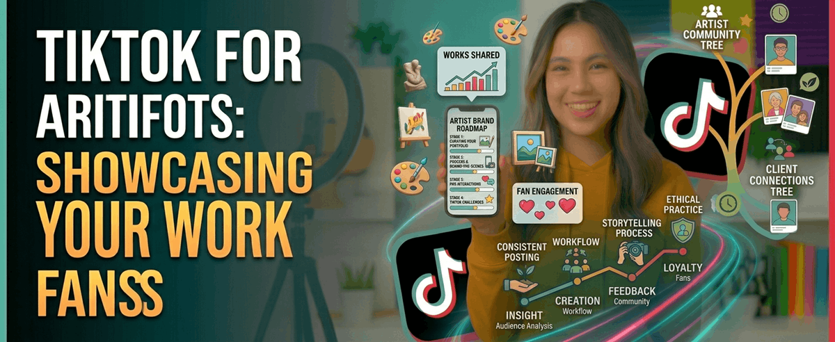 TikTok for Artists: Showcasing Your Work and Building Fans