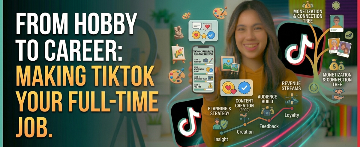 From Hobby to Career: Making TikTok Your Full-Time Job