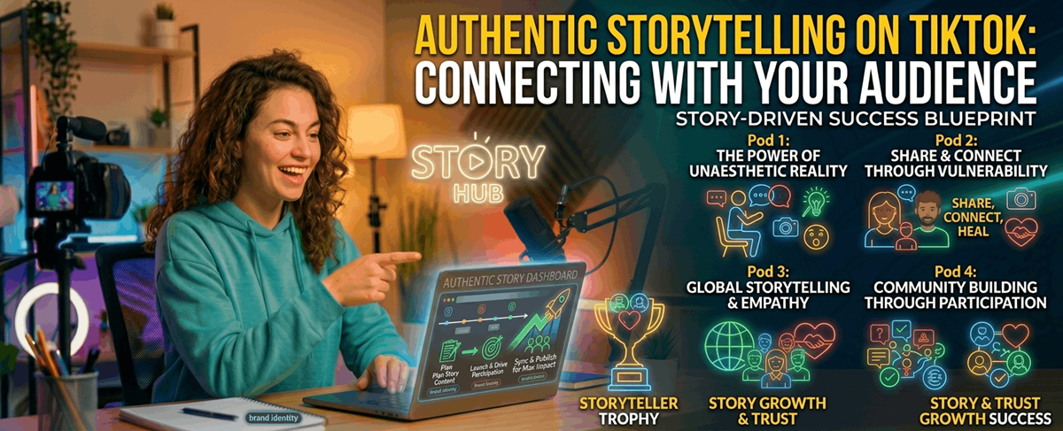 Authentic Storytelling on TikTok: Connecting with Your Audience