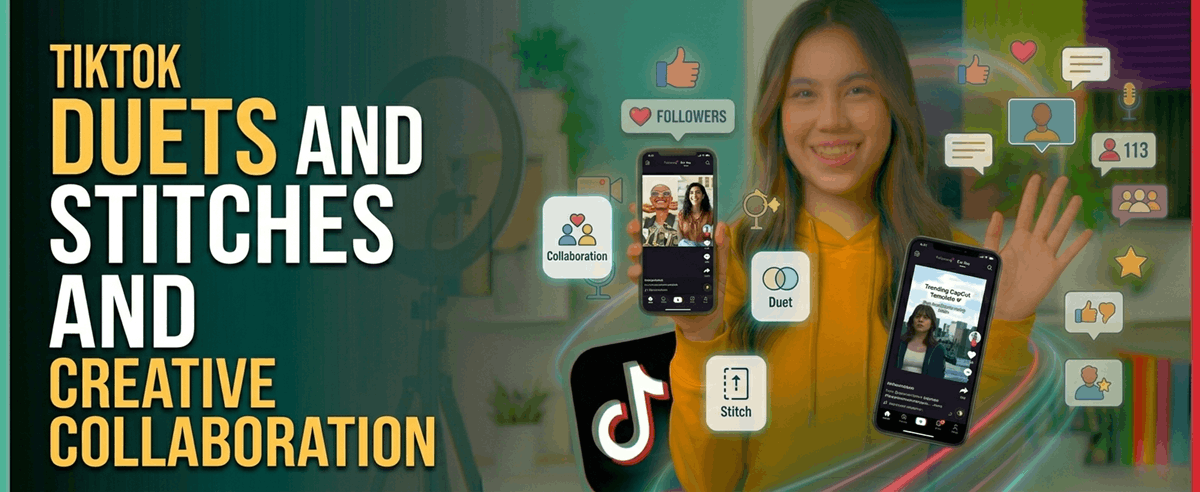 TikTok Duets and Stitches: Creative Collaboration Features