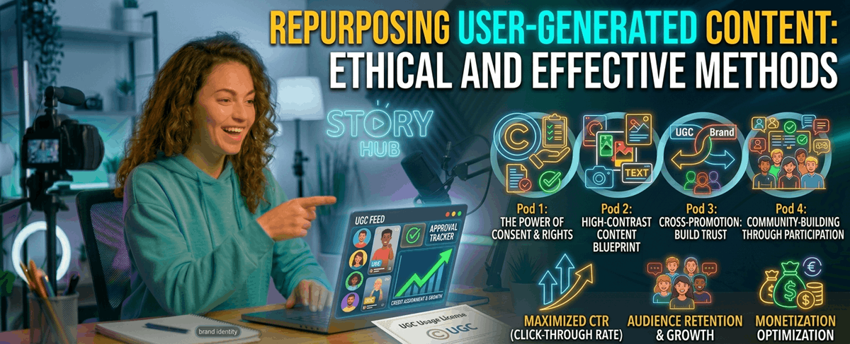 Repurposing User-Generated Content: Ethical and Effective Methods